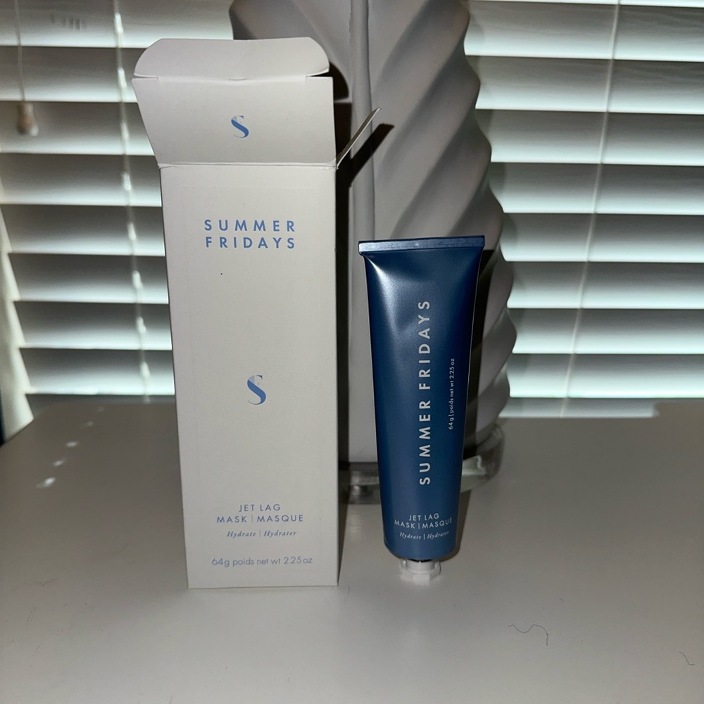 Summer Fridays Jet Lag Mask - Navy Blue Tube